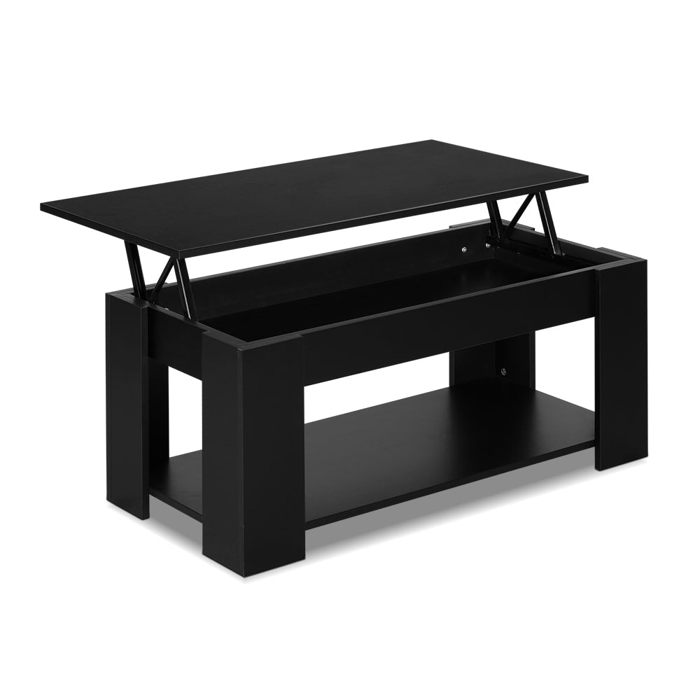 Artiss Black Lift Top Coffee Table