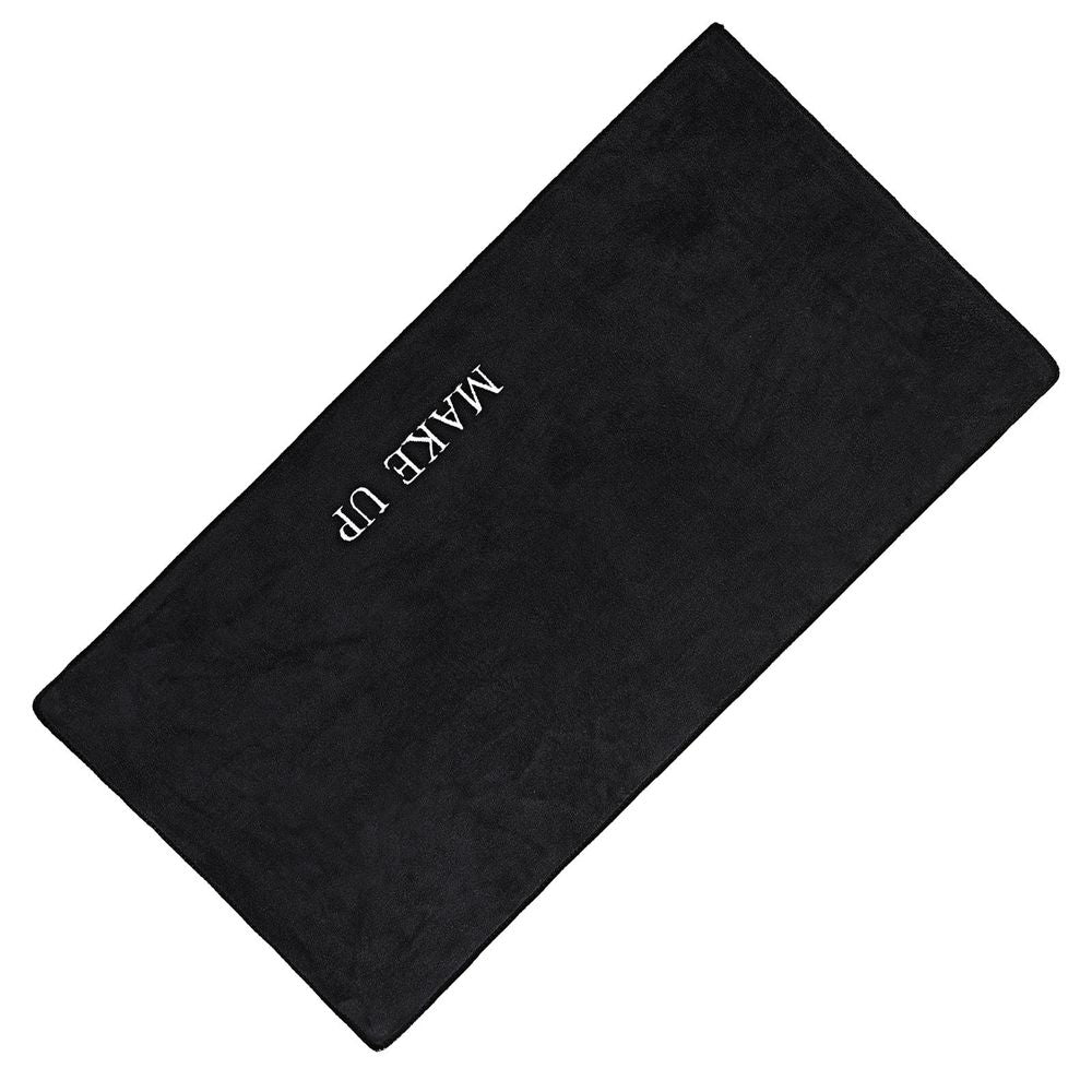 Black Dressing Table Protector Mat, 100 x 40 cm