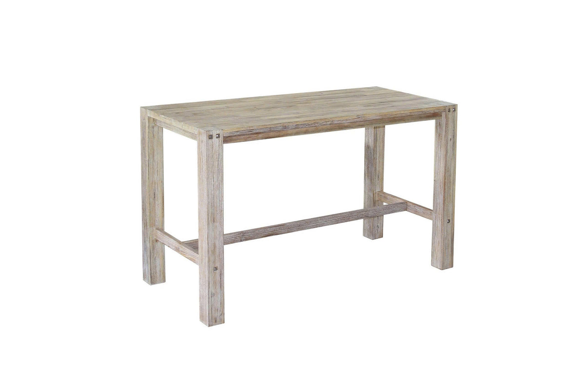 White Bar Table