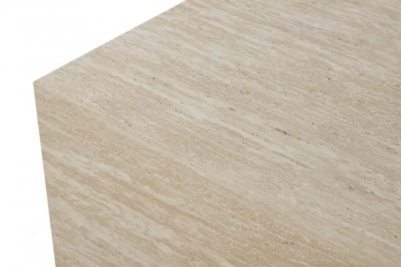 Sonia Travertine Look Coffee Table, 120 cm