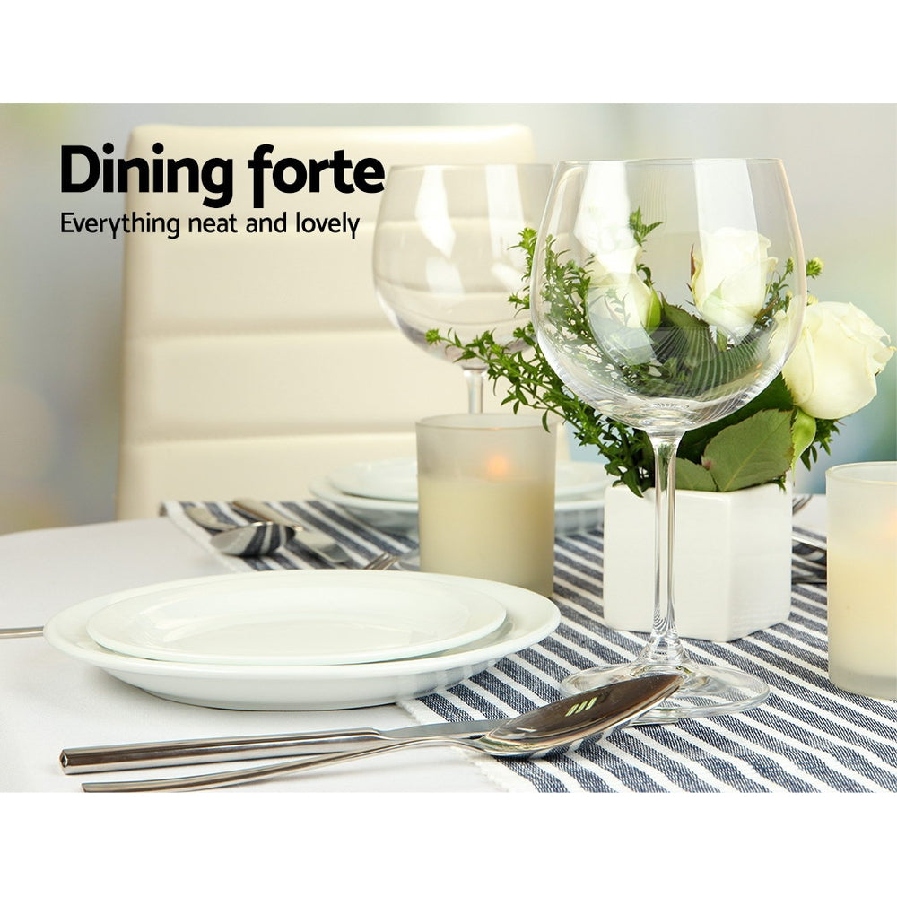 Artiss White Round Dining Table, 90 cm