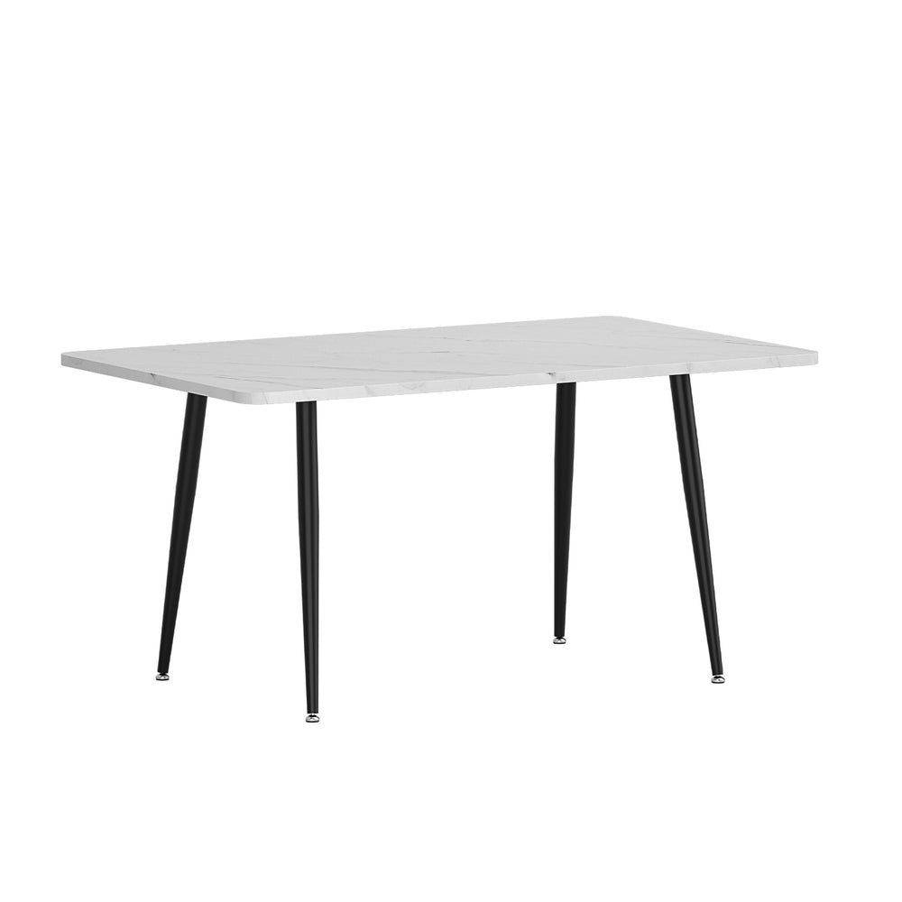 Artiss Marble Effect Dining Table, 150 cm