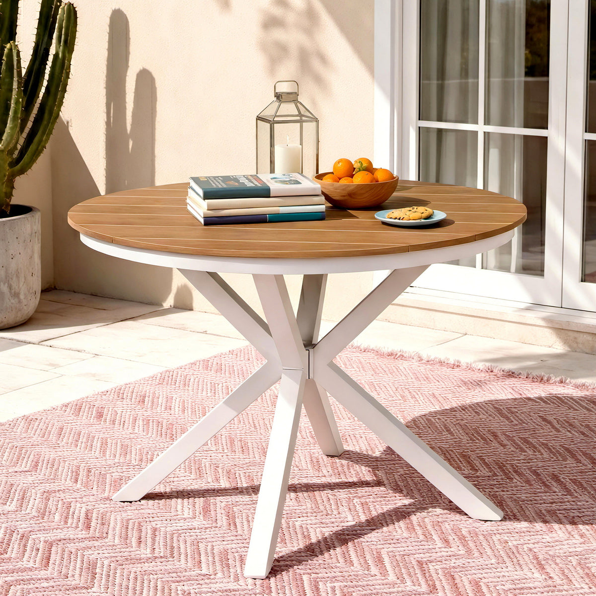Gardeon Outdoor Dining Table, 108 cm