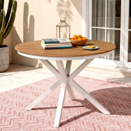 Gardeon Outdoor Dining Table, 108 cm