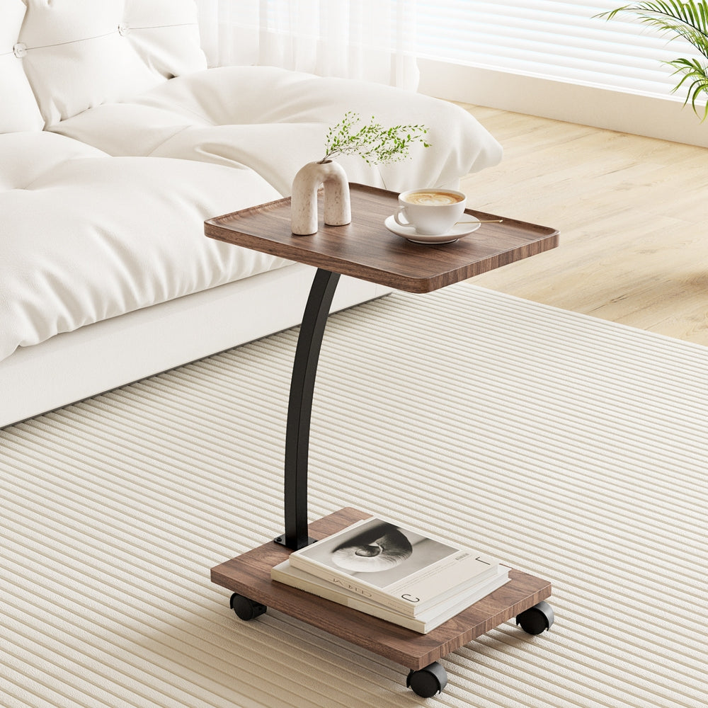 Artiss C Shaped Coffee Table