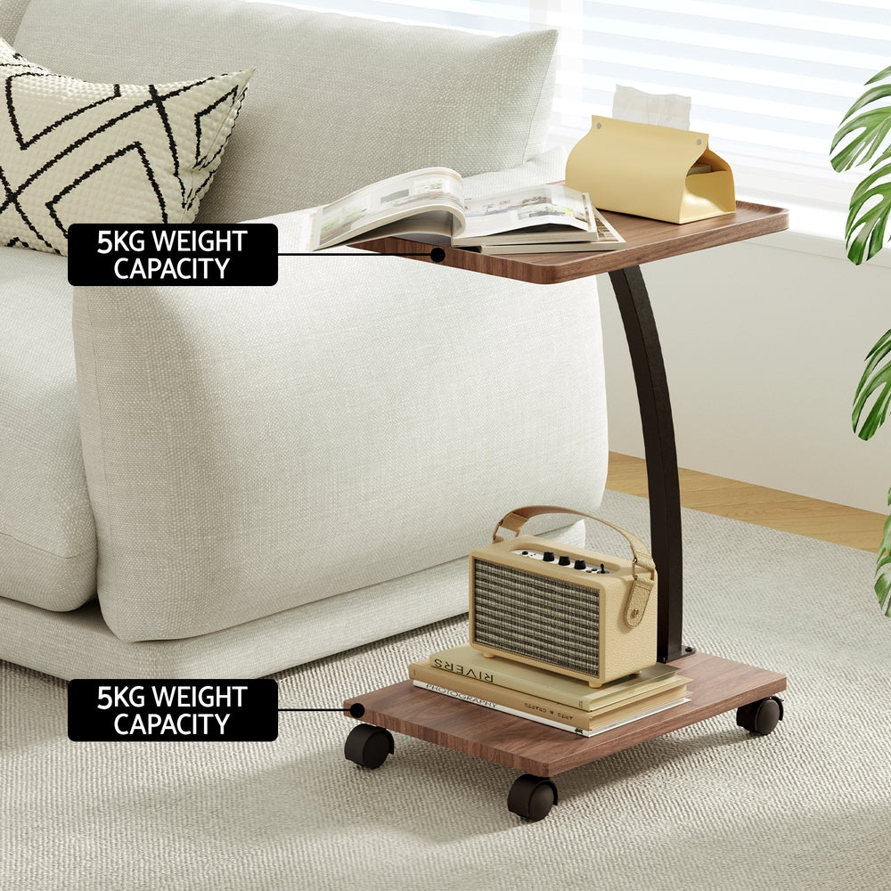 Artiss C Shaped Coffee Table