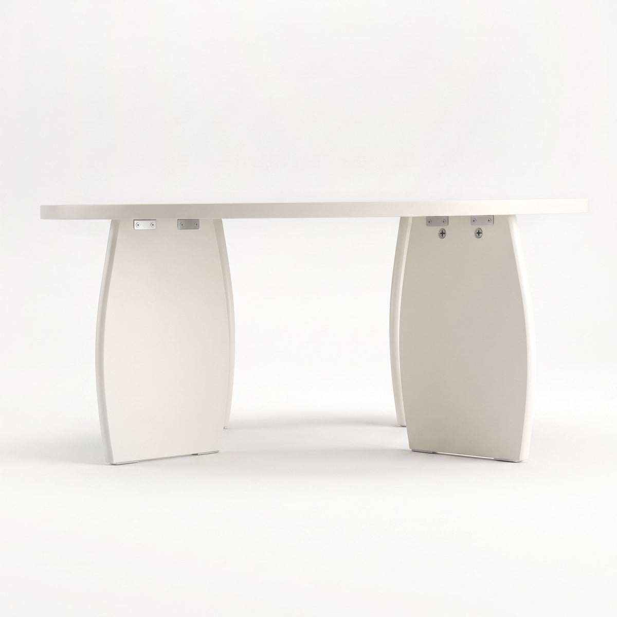Artiss Cream White High Gloss Coffee Table, 78 cm