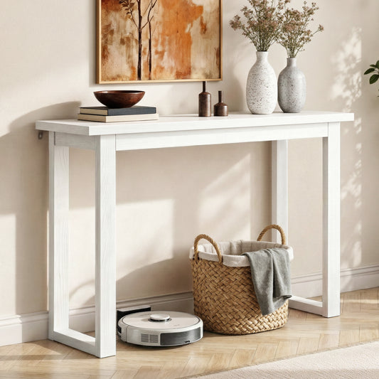 Artiss White Console Table, 110 cm