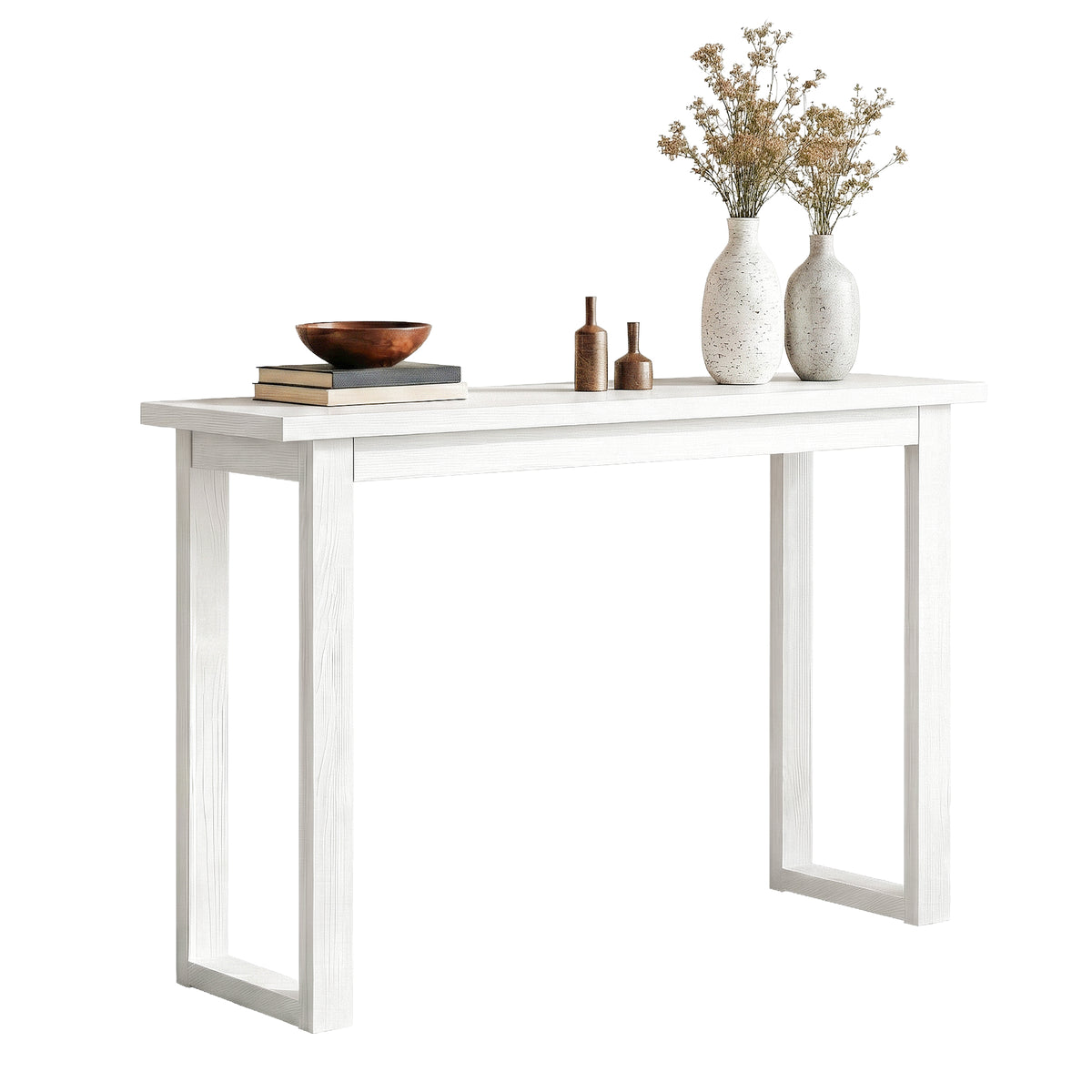 Artiss White Console Table, 110 cm