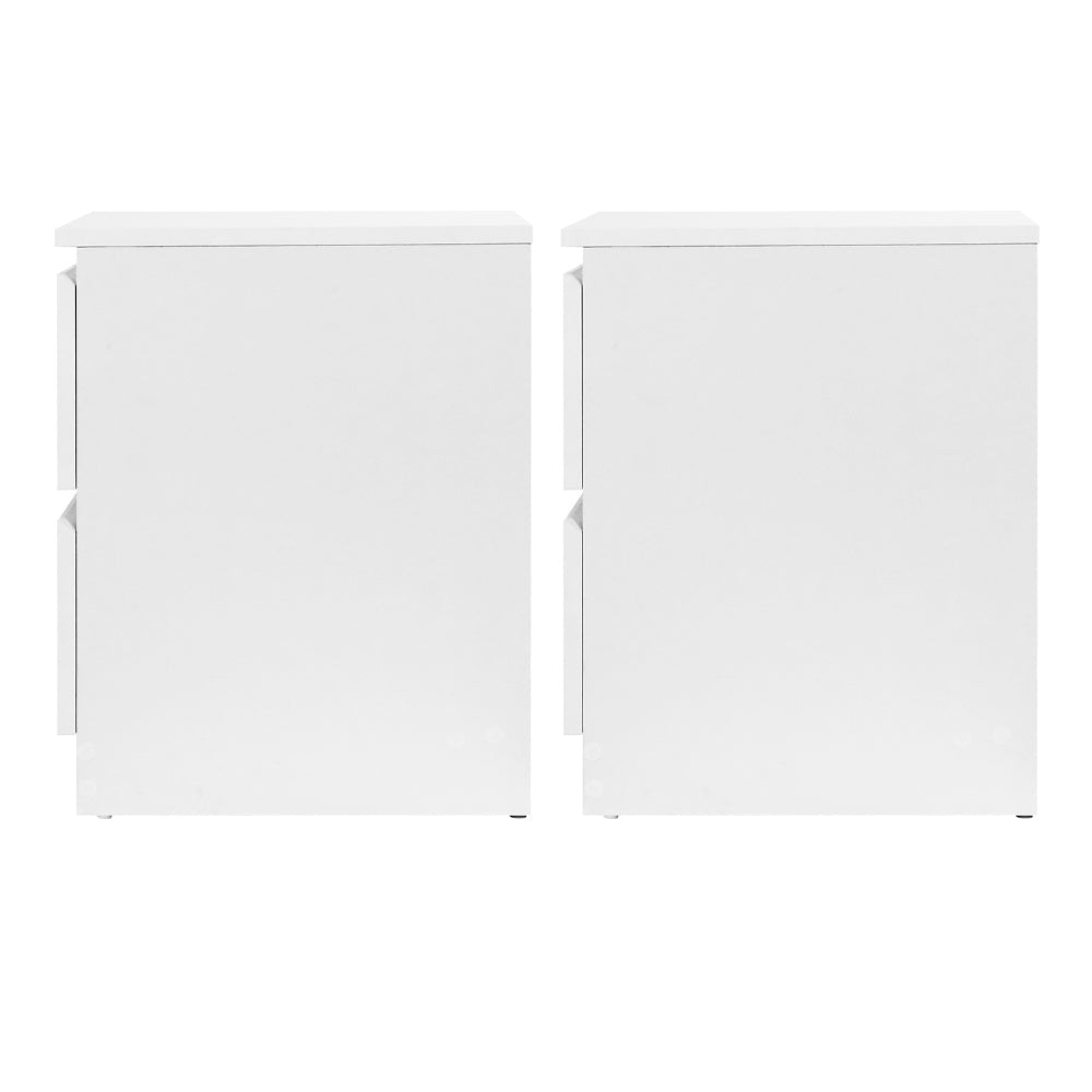 Artiss Pepe White Bedside Tables, Set of 2