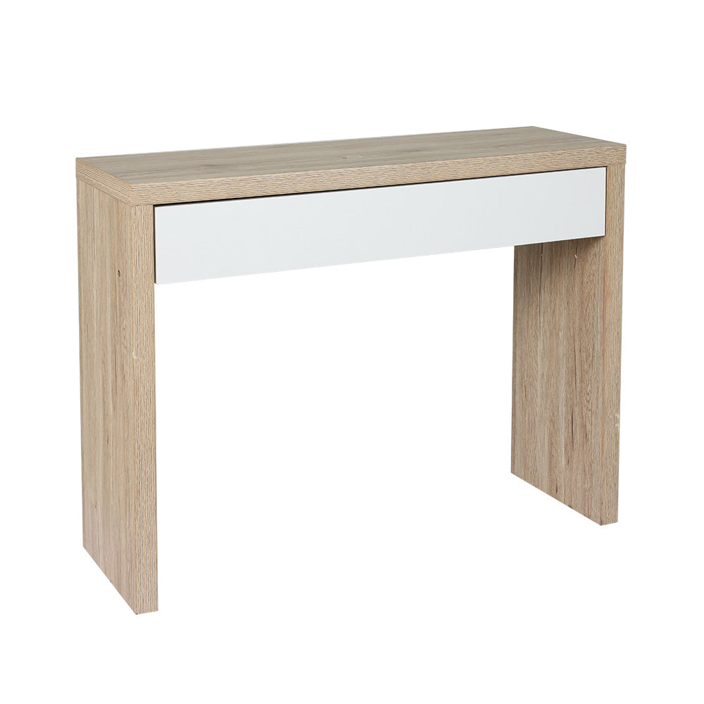 Artiss Jory White and Pine Finish Console Table
