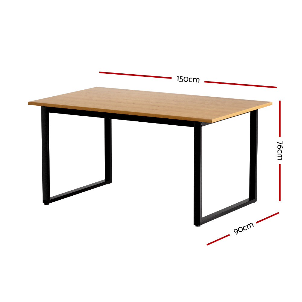 Artiss Rectangular Dining Table, 150 cm