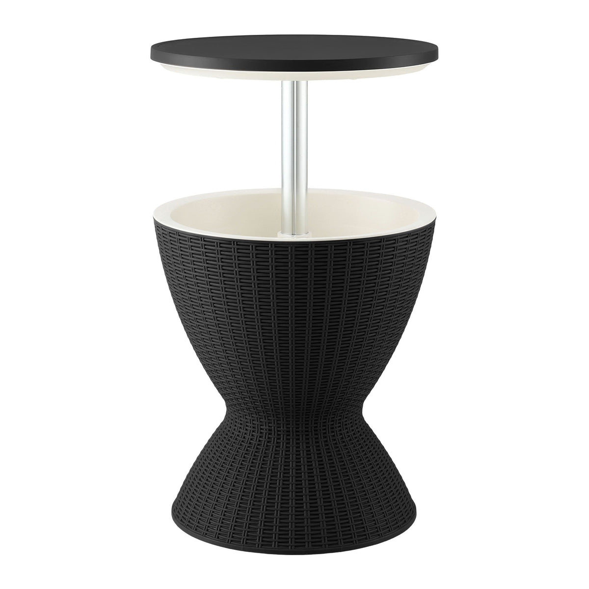 Gardeon Black Cooler Bar Table, 30 L