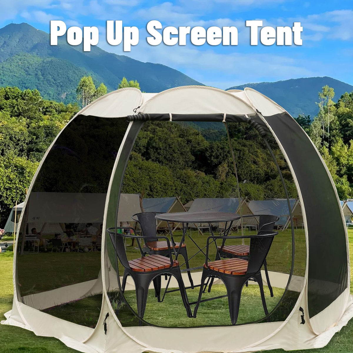 Pop Up Screen Shelter, 3 m