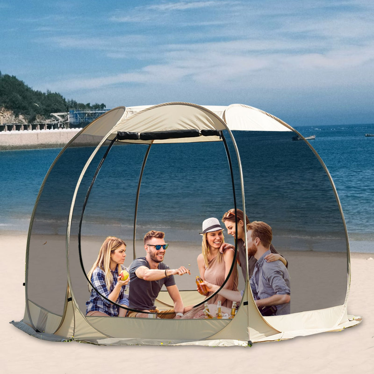 Pop Up Screen Shelter, 3 m