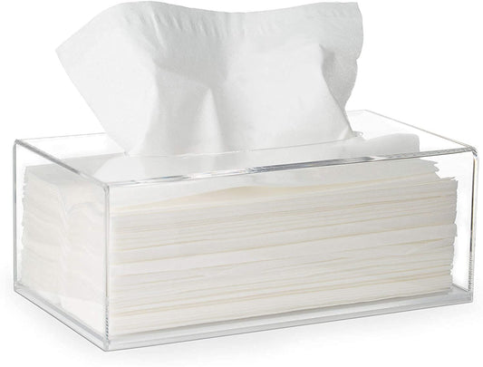 Clear Acrylic Tissue Box Cover