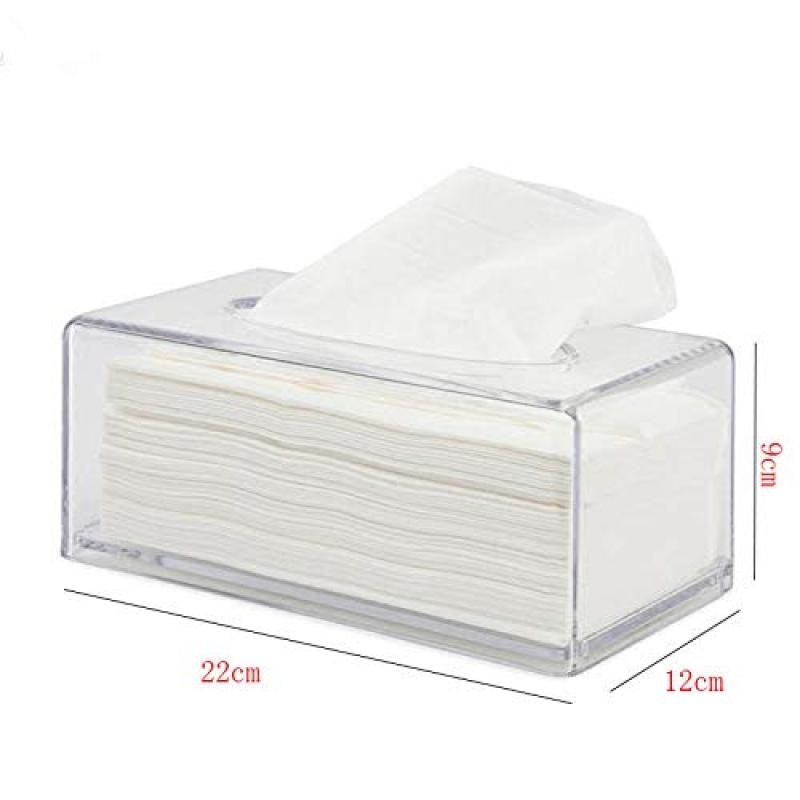 Clear Acrylic Tissue Box Cover