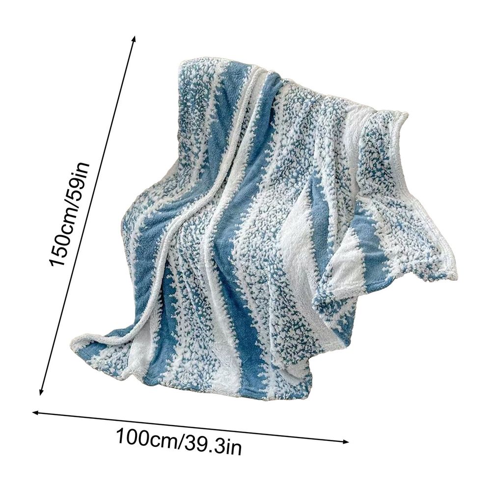 Throw Blanket, Soft Cozy Throw Blankets for Couch, Sofa, Bed, Travel, Lightweight Fluffy Warm Plush Decorative Blankets for Women, Men Gift