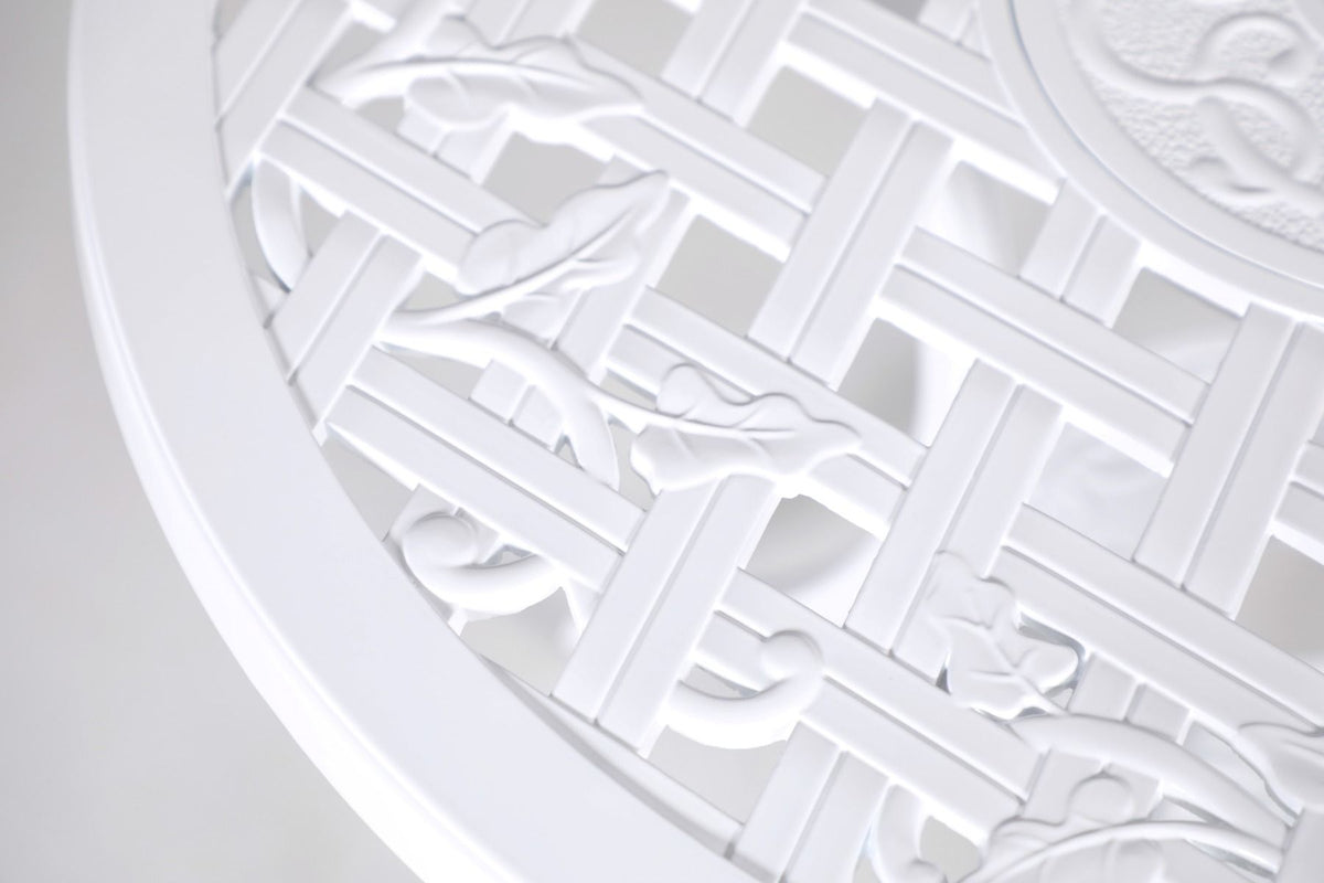 Remy White Aluminium Table
