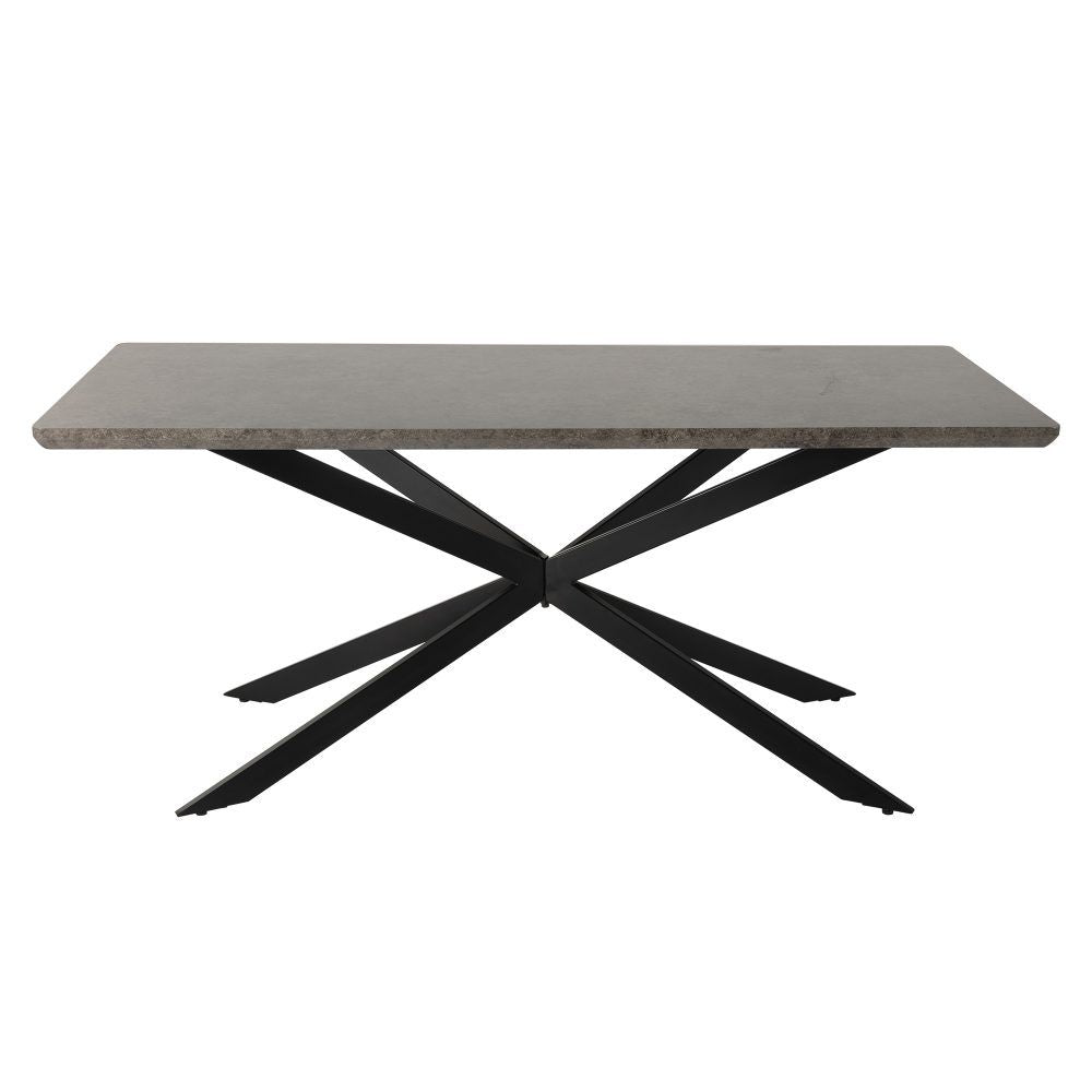 Falcon Rectangular Marble Look Dining Table