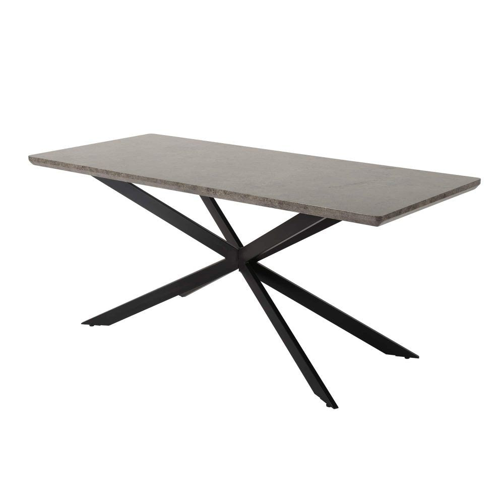 Falcon Rectangular Marble Look Dining Table