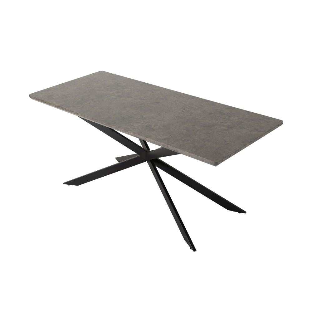 Falcon Rectangular Marble Look Dining Table