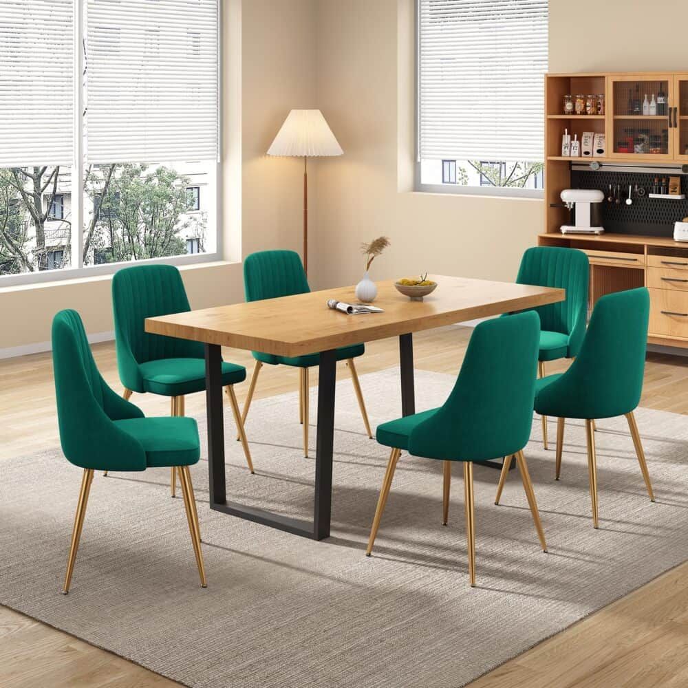 Venice Natural Rectangular Dining Table, 170 cm