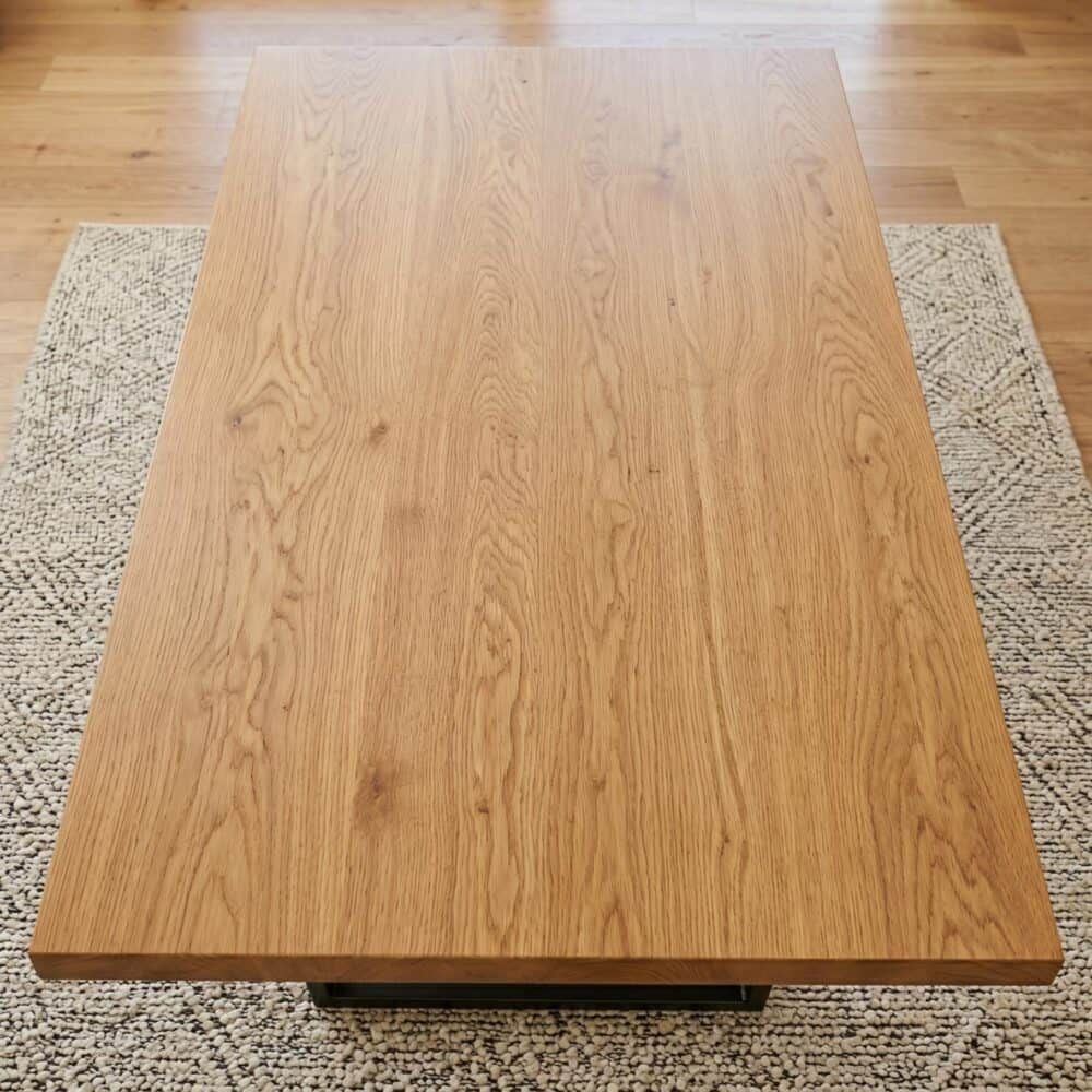 Venice Natural Rectangular Dining Table, 170 cm
