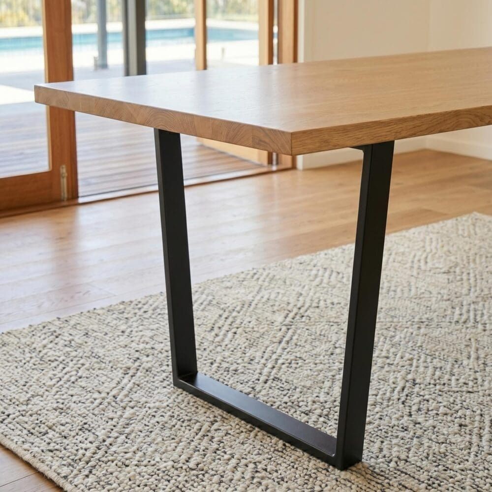 Venice Natural Rectangular Dining Table, 170 cm