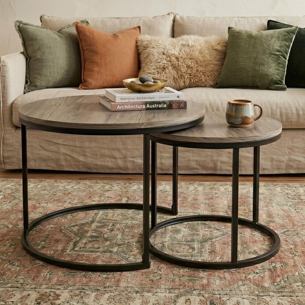 Stack and Style Nesting Coffee Tables