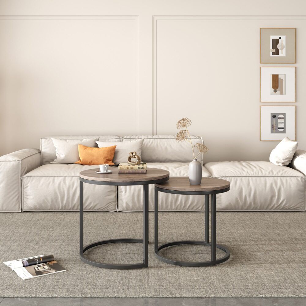 Stack and Style Nesting Coffee Tables