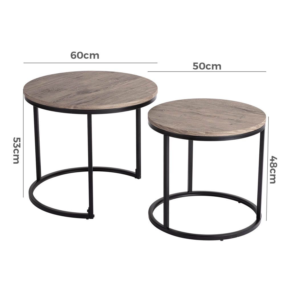 Stack and Style Nesting Coffee Tables