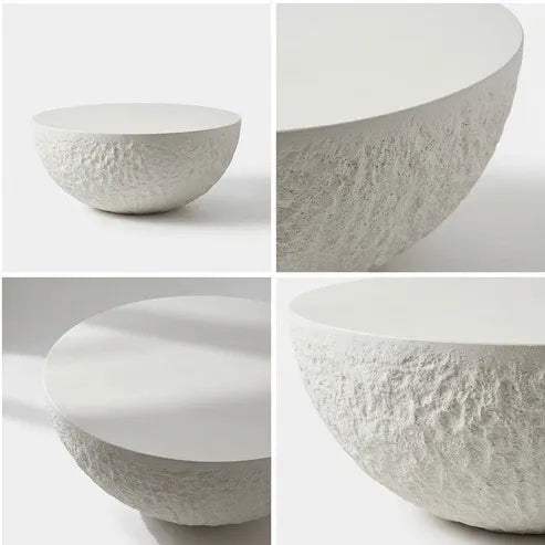 Interior Ave Lunar Fossil Stone Look Coffee Table