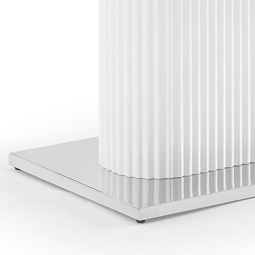 Ceramic Top Dining Table with Stainless Steel Feet