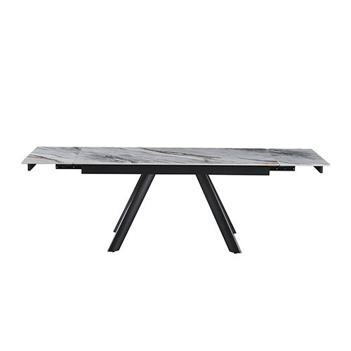 Sintered Stone Dining Table with Powder Coated Legs