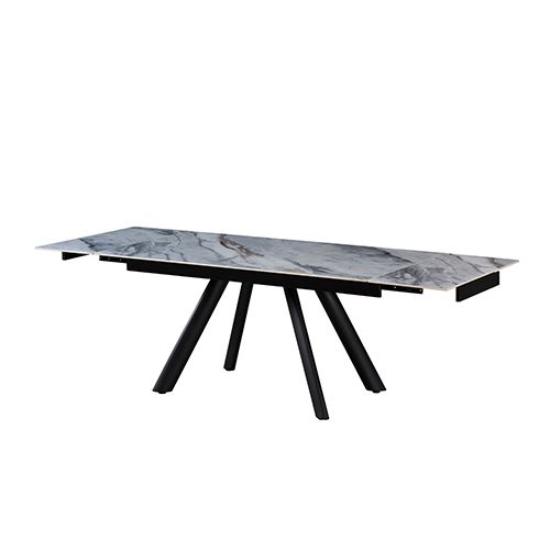 Sintered Stone Dining Table with Powder Coated Legs