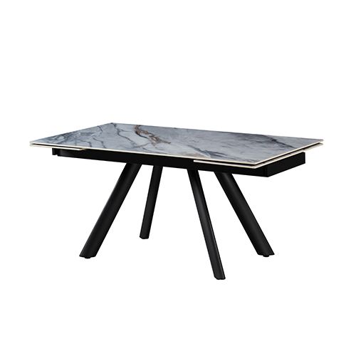 Sintered Stone Dining Table with Powder Coated Legs