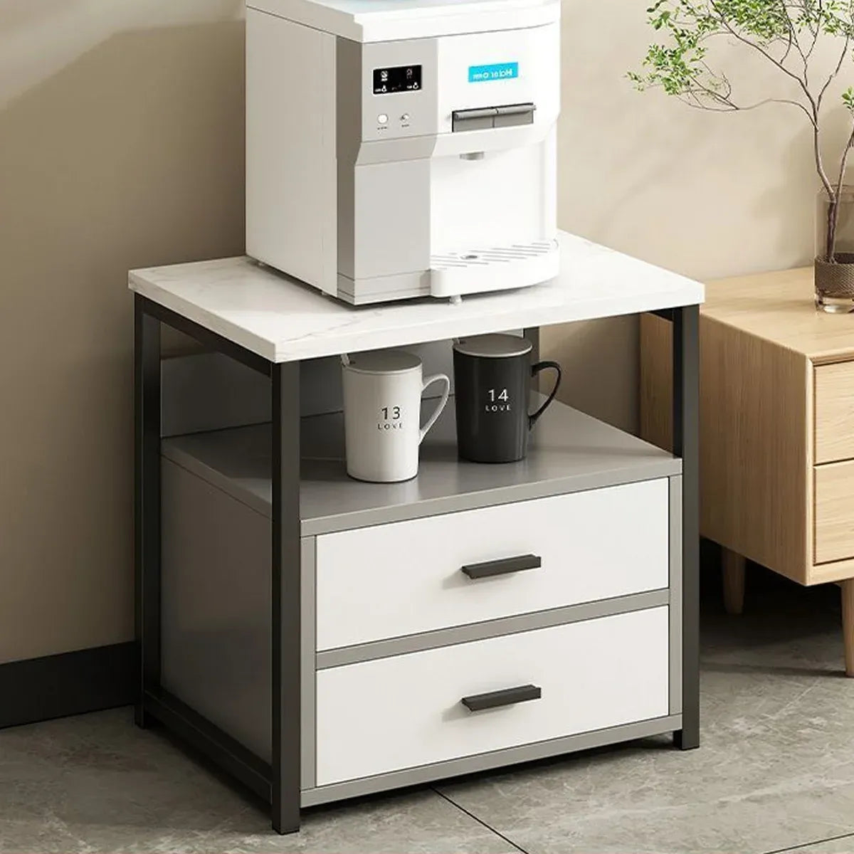 Classic Bedside Storage Cabinet