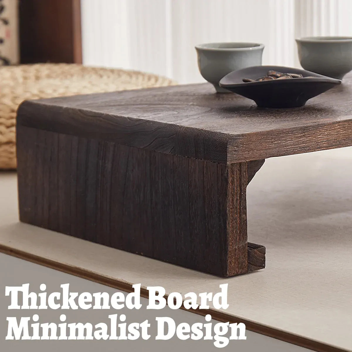 Solid Wood Low Table
