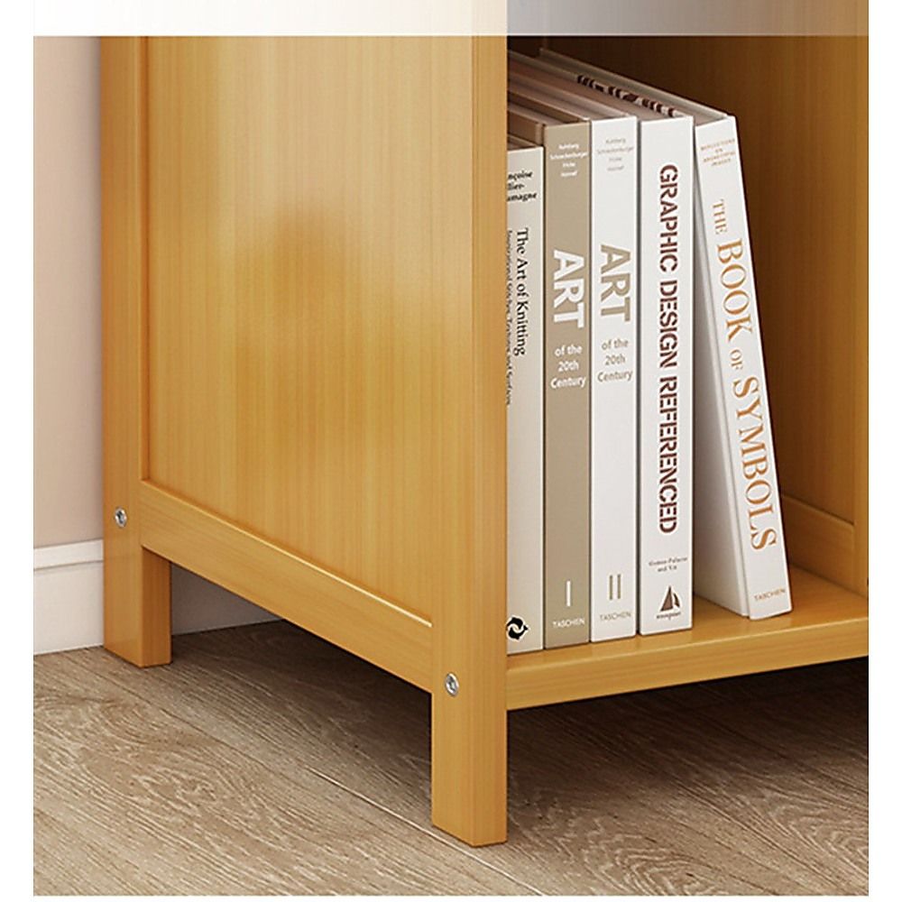 Natural Bamboo Bedside Table, 25 cm