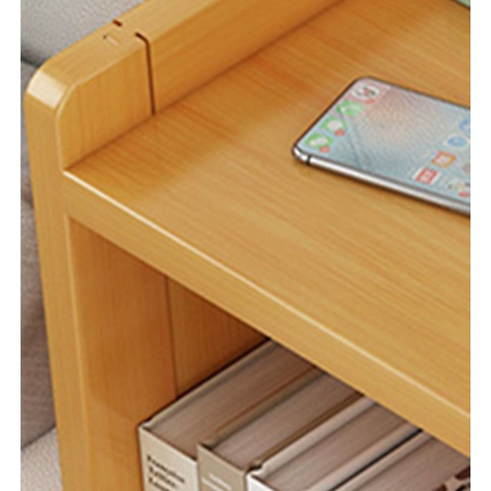 Natural Bamboo Bedside Table, 25 cm
