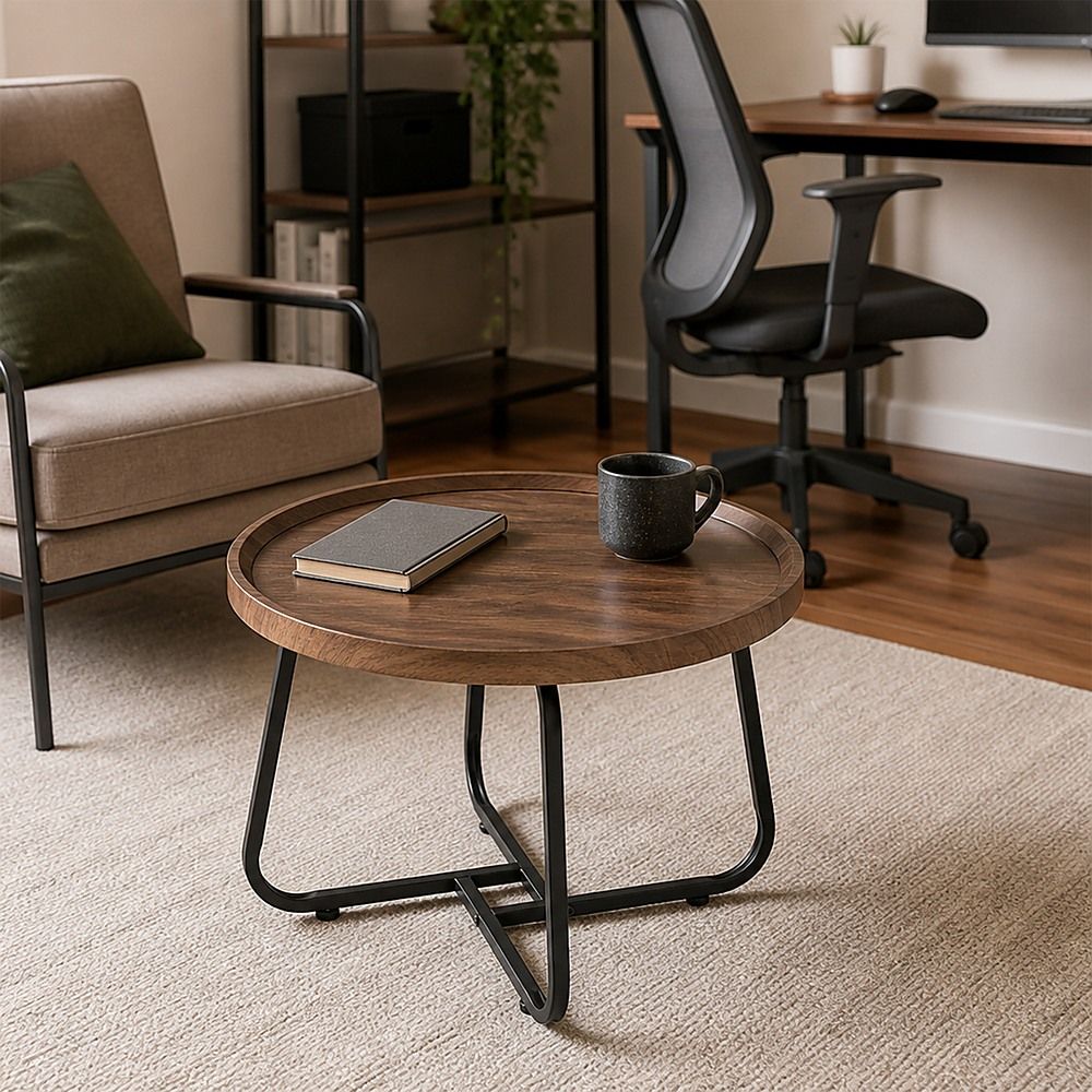 Round Living Room Side Table