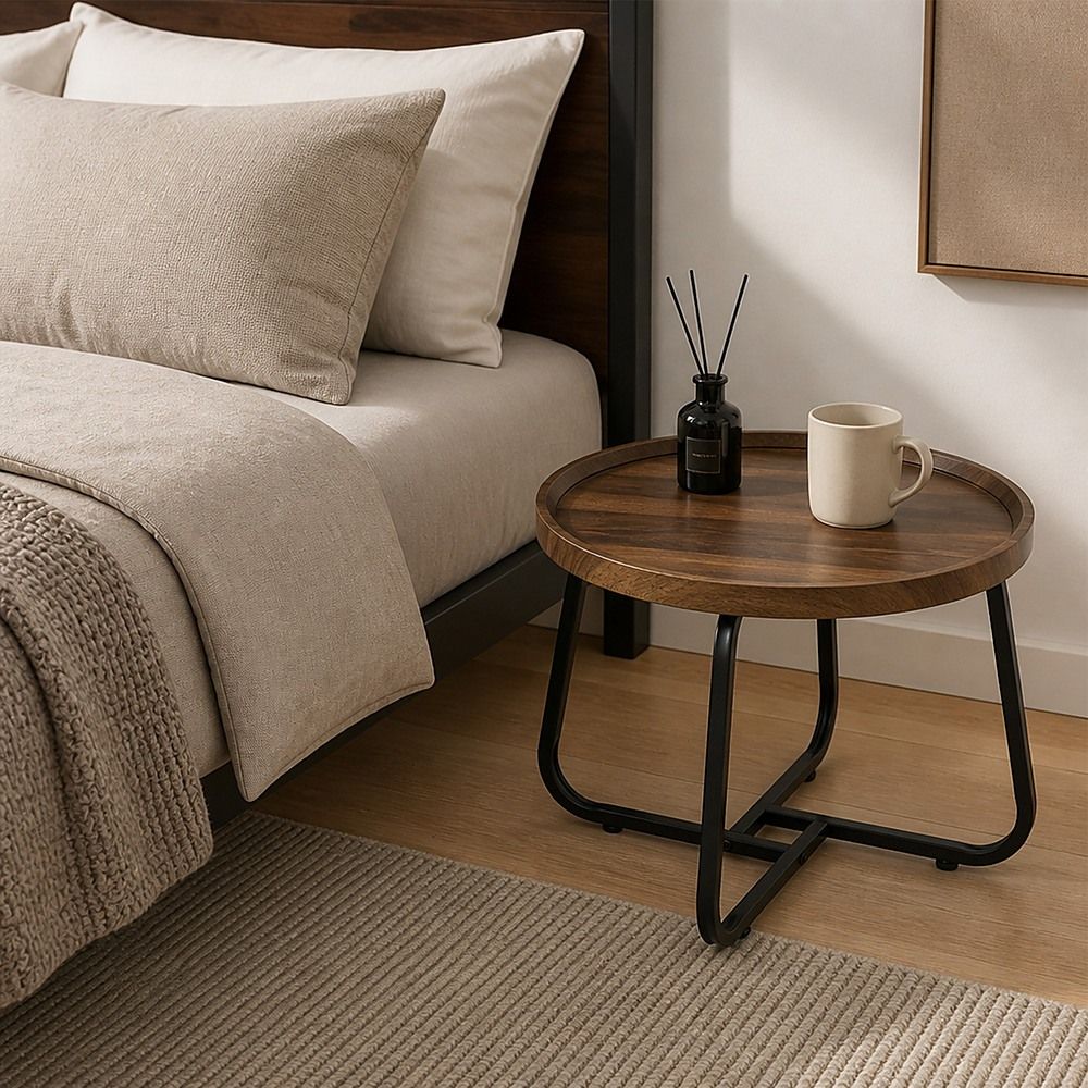 Round Living Room Side Table