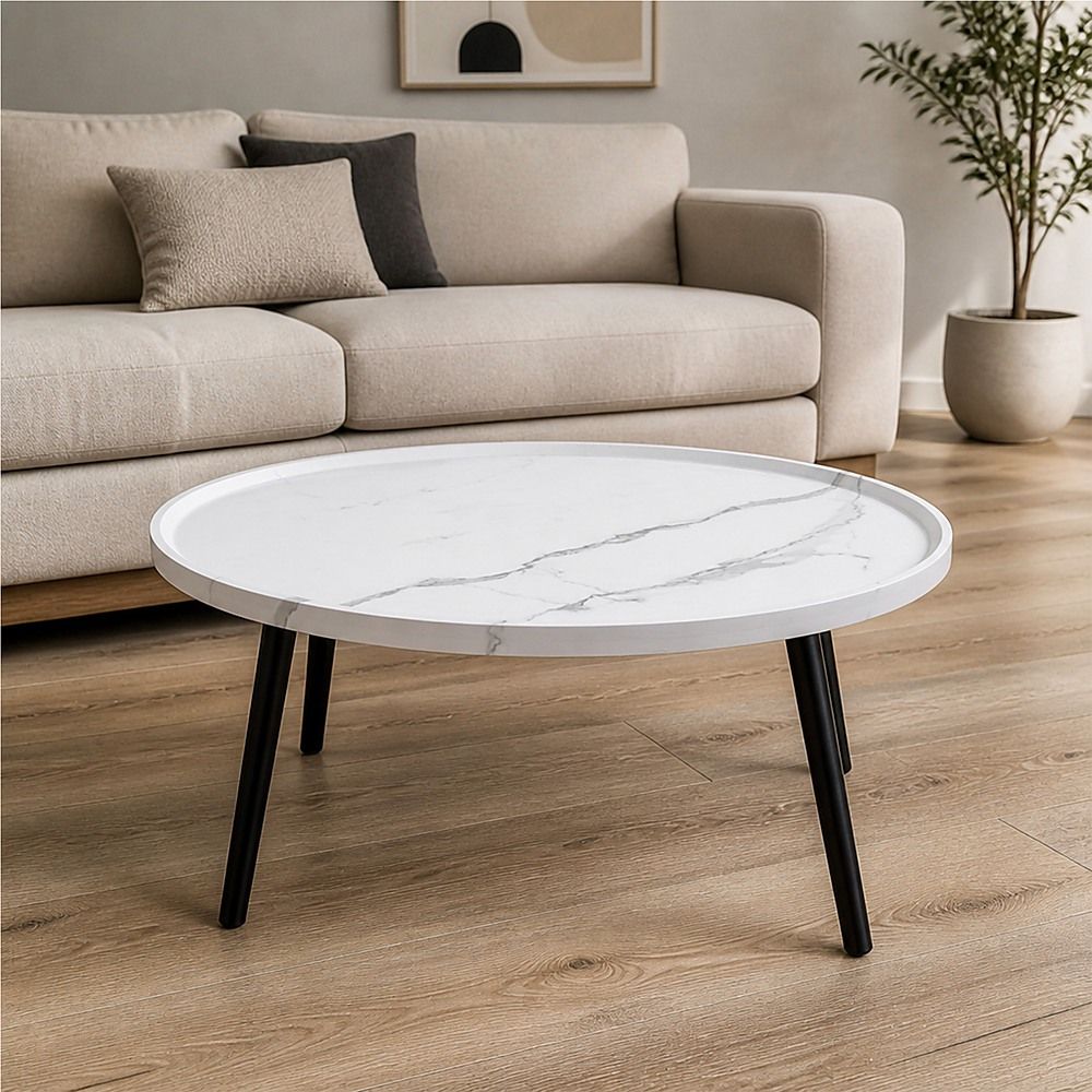 Oval Coffee Table, 80 cm