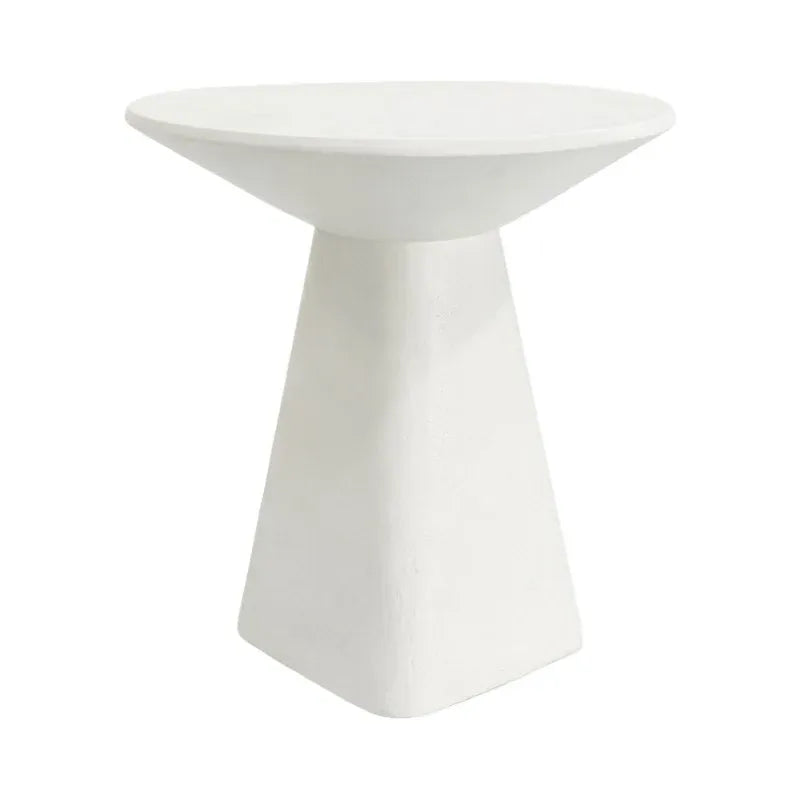 Henry White Side Table, 45 cm