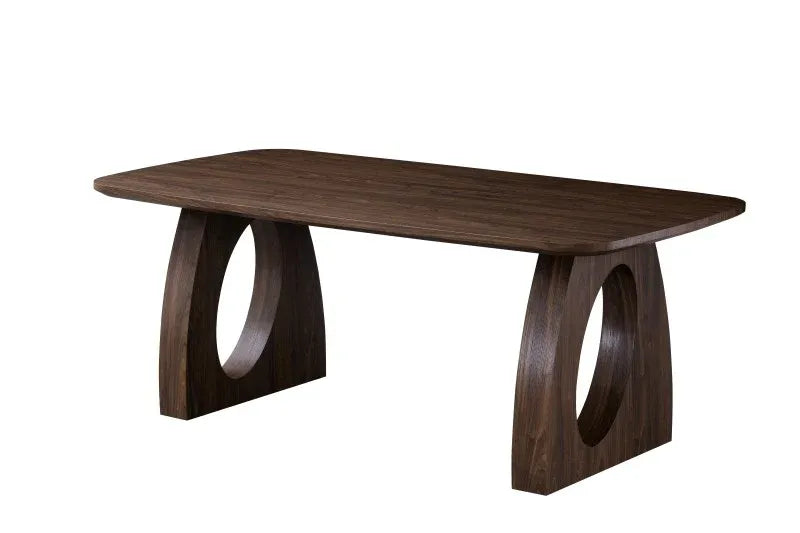 Cher Walnut Veneer Dining Table, 200 cm