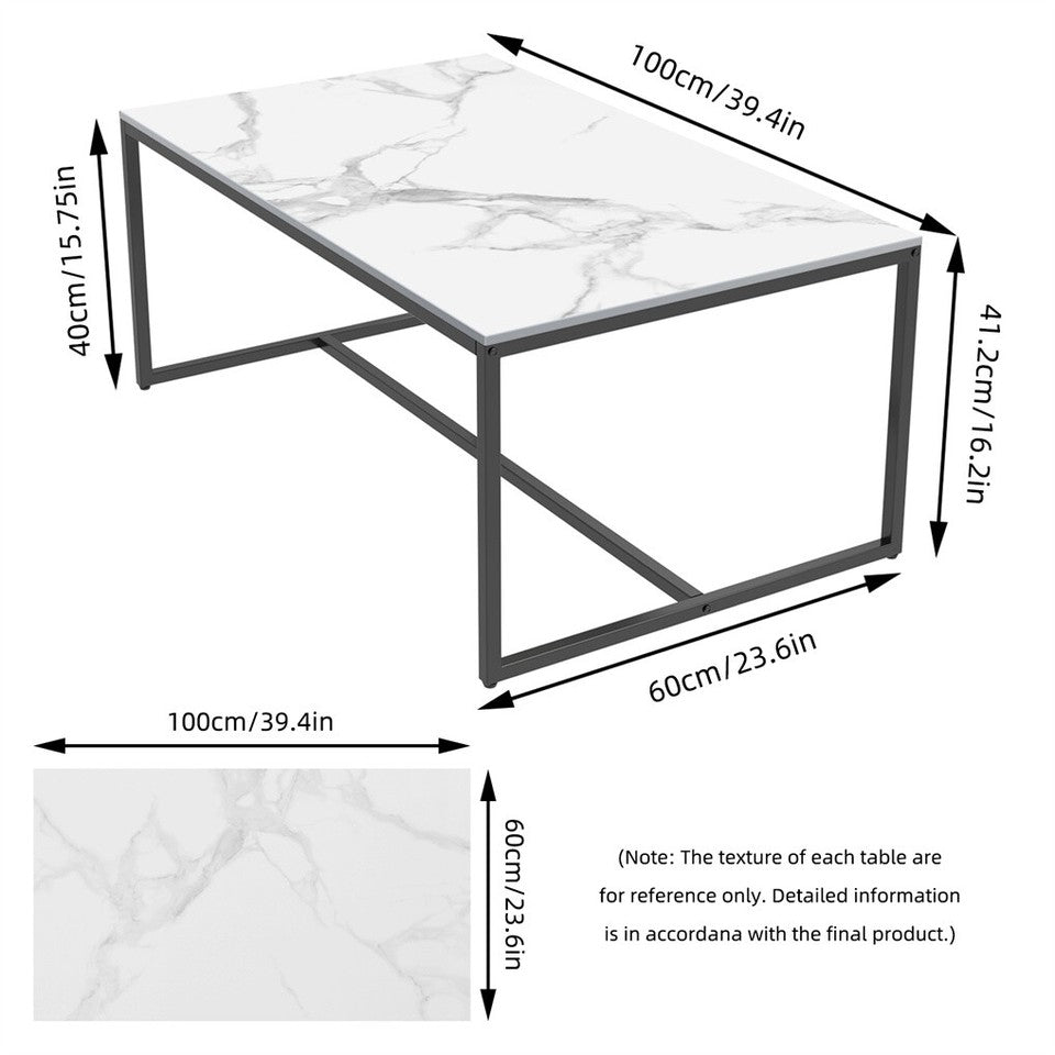 Sintered Stone Coffee and Side Table