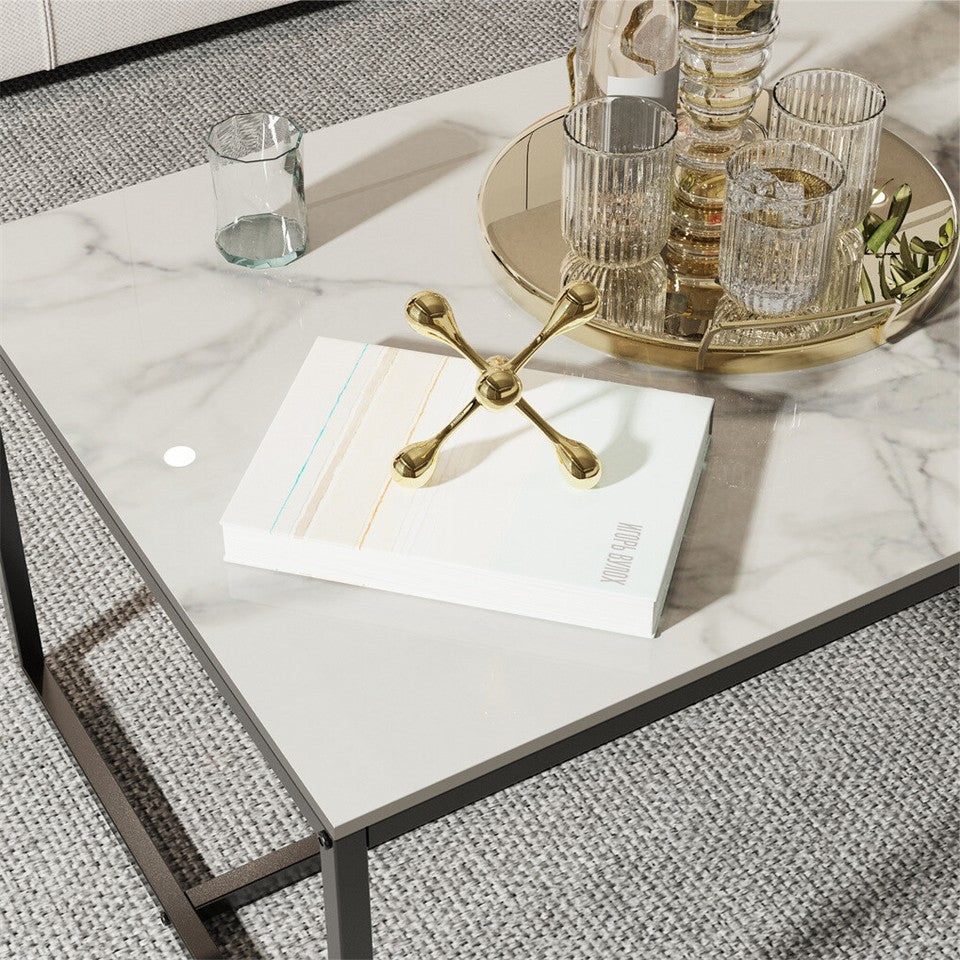 Sintered Stone Coffee and Side Table