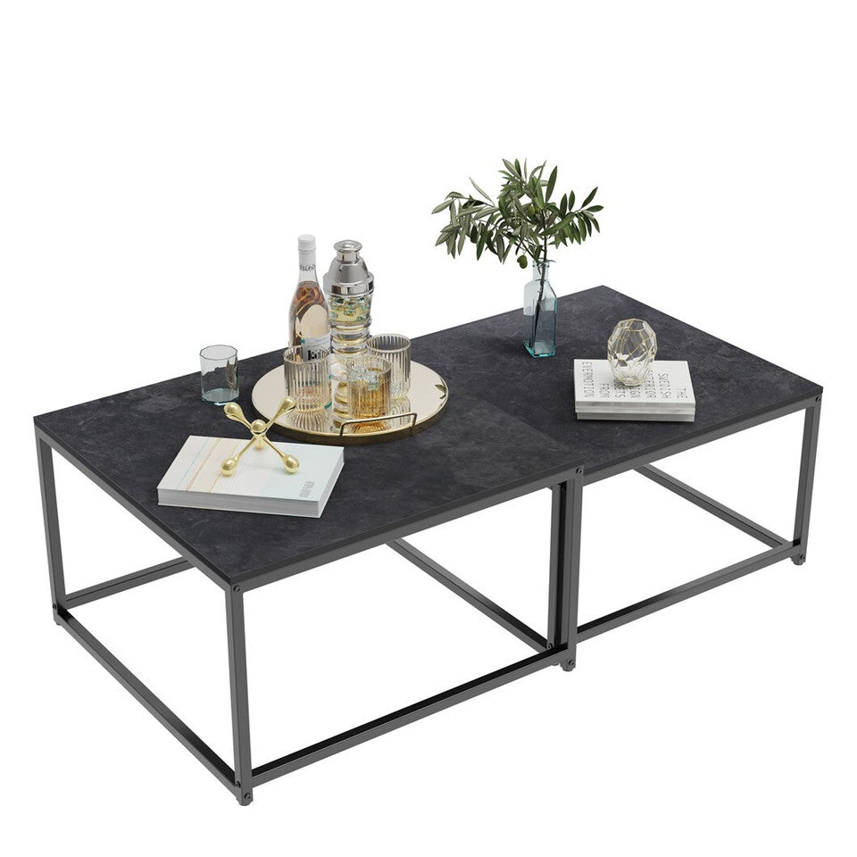 Sintered Stone Nesting Coffee Tables