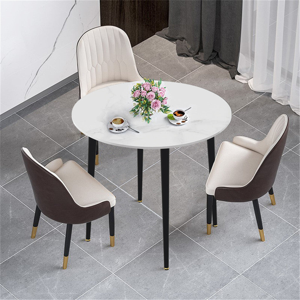 Round Sintered Stone Dining Table, 80 cm